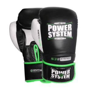 Power System Boxing Gloves Impact Evo Black / Γάντια του μποξ Μαύρο 5004