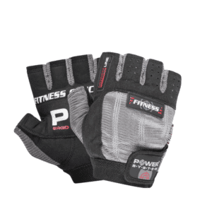 Power System Gloves Fitness Black/Gray / Αθλητικά Γάντια Γυμναστηρίου Μαύρα/Γκρι 2300