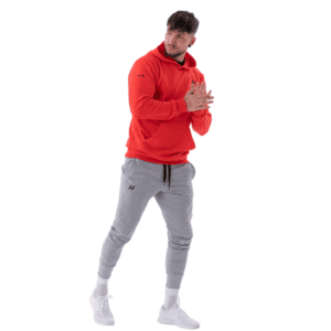NEBBIA Slim Sweatpants with Side Pockets "Reset" Grey 321