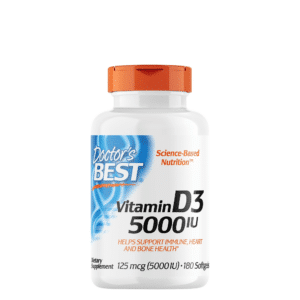 Doctor's Best Vitamin D3 5000 IU (180 softgels)