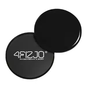 4FIZJO Sliding Disks / Δίσκοι Oλίσθησης Μαύρο (2 τμχ)