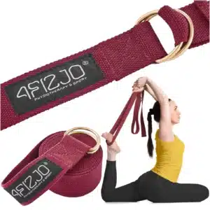 4FIZJO Yoga Belt / λουράκι γιόγκα Κόκκινο