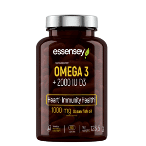 Essensey Nutrition Omega 3 2000IU D3 (90 caps)
