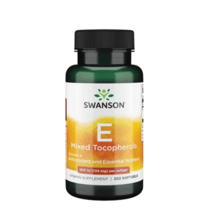 Swanson Vitamin E-200 Mixed Tocopherols 200 IU (250 softgels)