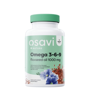 Osavi Omega 3-6-9 Flaxseed Oil 1000mg (60softgels)